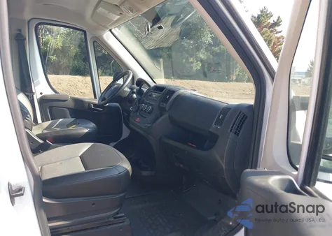 2017 Ram Promaster 2500 High Roof 159 Wb z USA, uszkodzony, nr VIN 3C6TRVDG4HE518212